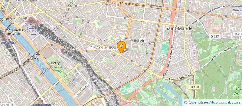 localisation de l'entreprise MONSIEUR BENJAMIN PALLISE  PARIS