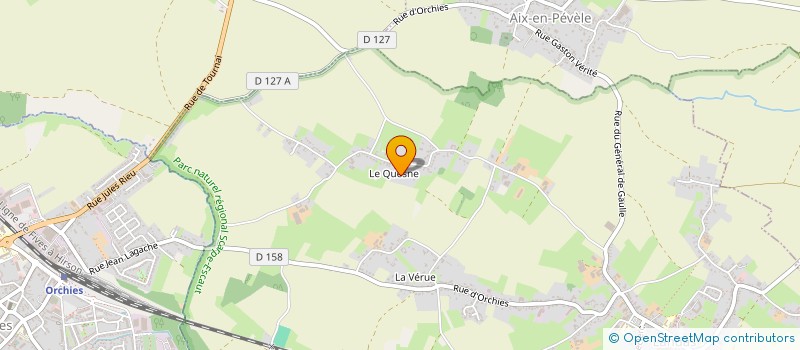 localisation de l'entreprise MONSIEUR BENJAMIN PAMART  LANDAS