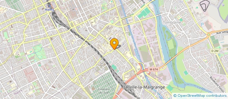 localisation de l'entreprise MONSIEUR BENJAMIN PANSIOT  NANCY