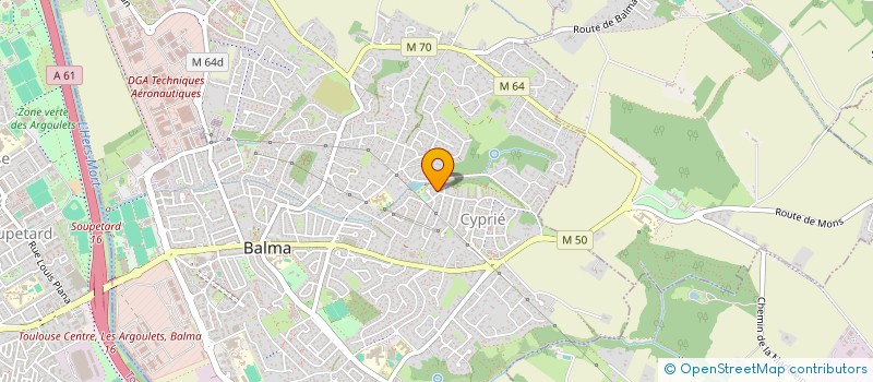 localisation de l'entreprise MONSIEUR BENJAMIN PAPPO  BALMA