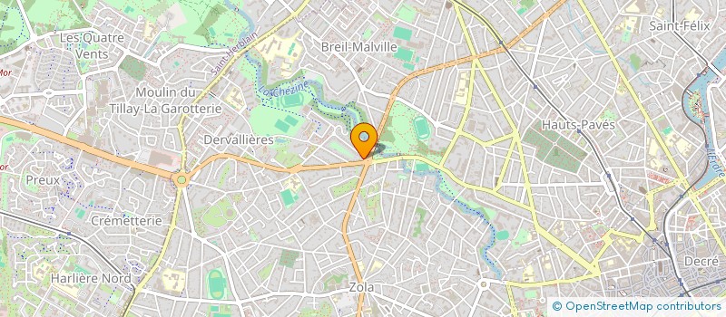 localisation de l'entreprise MONSIEUR BENJAMIN PARANQUE à NANTES