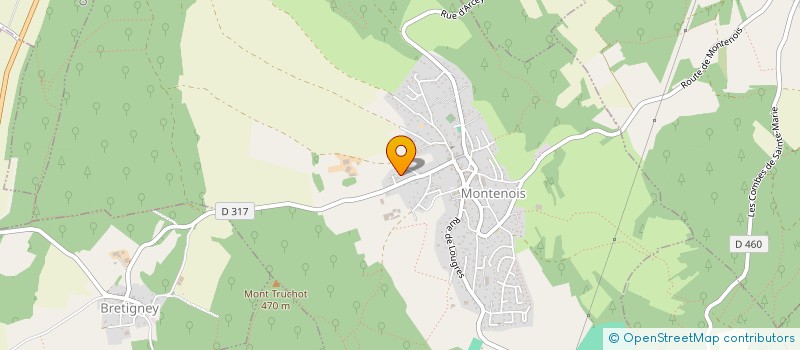 localisation de l'entreprise MONSIEUR BENJAMIN PARENT  MONTENOIS