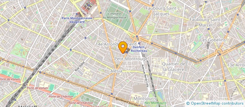 localisation de l'entreprise MONSIEUR BENJAMIN PASSEDOUET  PARIS