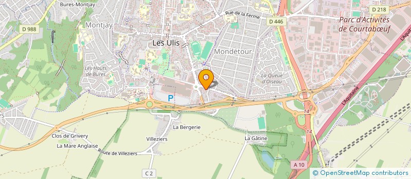 localisation de l'entreprise MONSIEUR BENJAMIN PASSERIEUX à LES ULIS