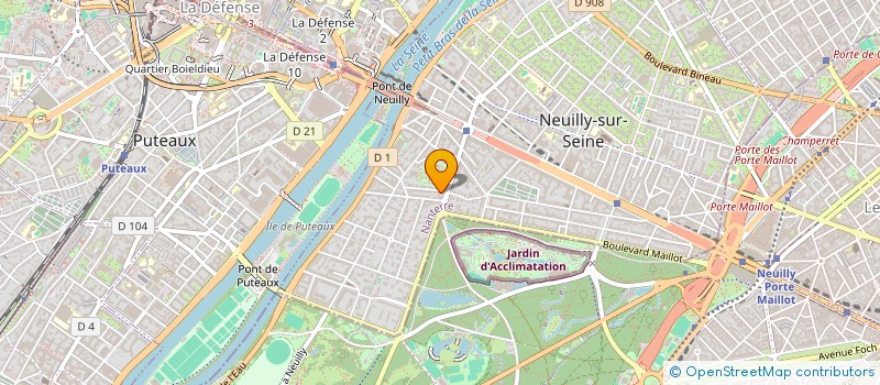 localisation de l'entreprise MONSIEUR BENJAMIN PATOU à NEUILLY-SUR-SEINE