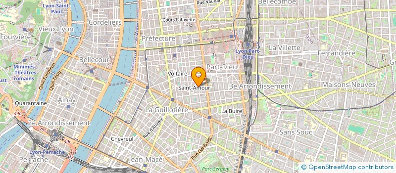 localisation de l'entreprise MONSIEUR BENJAMIN PAUL  LYON