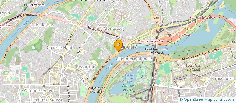 localisation de l'entreprise MONSIEUR BENJAMIN PAYA à CALUIRE-ET-CUIRE