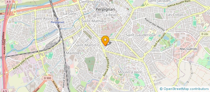 localisation de l'entreprise MONSIEUR BENJAMIN PERDRISOT à PERPIGNAN