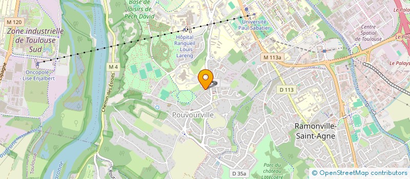 localisation de l'entreprise MONSIEUR BENJAMIN PERREAU  TOULOUSE