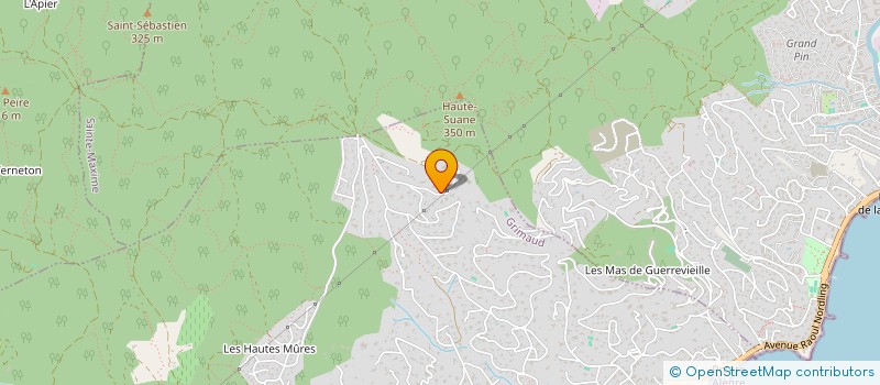 localisation de l'entreprise MONSIEUR BENJAMIN PESSUS  GRIMAUD