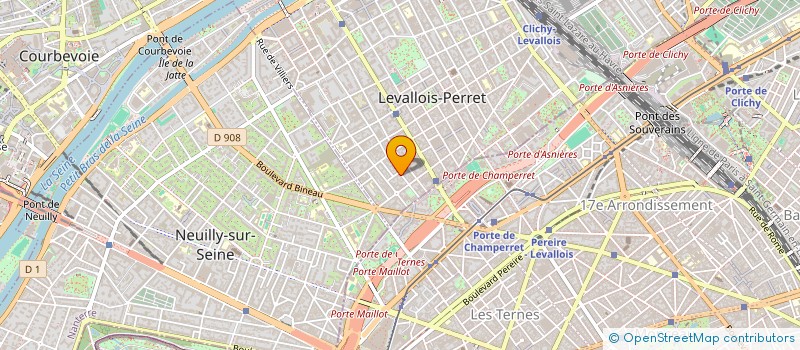 localisation de l'entreprise MONSIEUR BENJAMIN PETIT à LEVALLOIS-PERRET