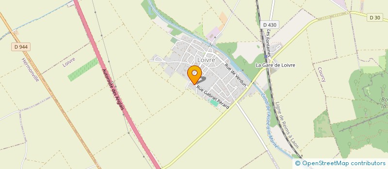 localisation de l'entreprise MONSIEUR BENJAMIN PETIT  LOIVRE