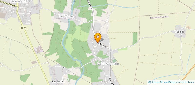 localisation de l'entreprise MONSIEUR BENJAMIN PETRISSANS  SAINT-AUGUSTIN