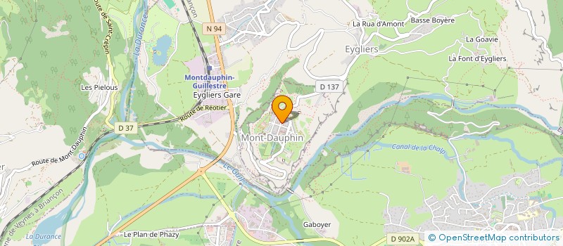 localisation de l'entreprise MONSIEUR BENJAMIN PHELIPPEAU  MONT-DAUPHIN