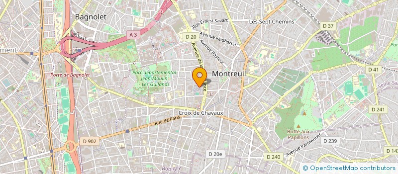 localisation de l'entreprise MONSIEUR BENJAMIN PIDOUX  CHAMPAGNOLE