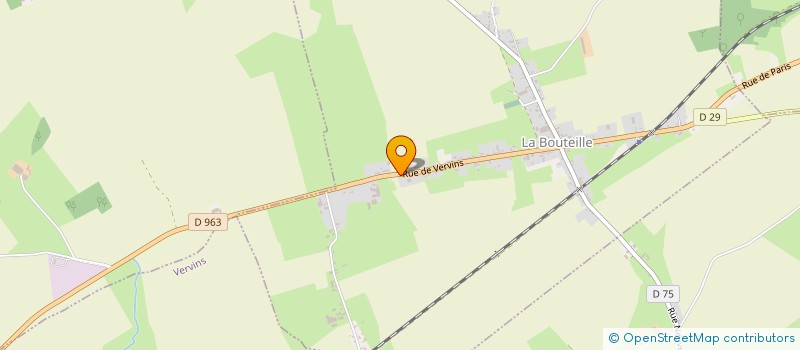 localisation de l'entreprise MONSIEUR BENJAMIN PIERARD  LA BOUTEILLE