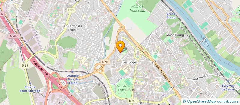 localisation de l'entreprise MONSIEUR BENJAMIN PIERRU à EVRY-COURCOURONNES