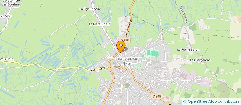 localisation de l'entreprise MONSIEUR BENJAMIN PILO à BEAUVOIR-SUR-MER
