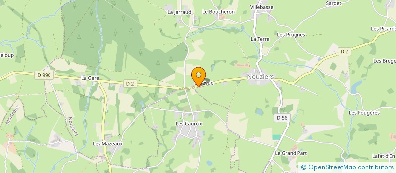 localisation de l'entreprise MONSIEUR BENJAMIN PIMONT  NOUZIERS