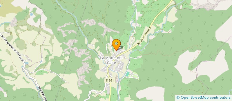 localisation de l'entreprise MONSIEUR BENJAMIN PLANCHE  LA MOTTE-DU-CAIRE