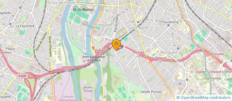 localisation de l'entreprise MONSIEUR BENJAMIN PLANTADE  TOULOUSE