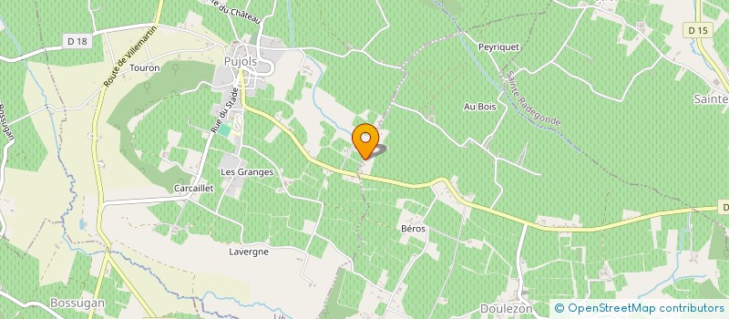 localisation de l'entreprise MONSIEUR BENJAMIN PLANTEY  DOULEZON