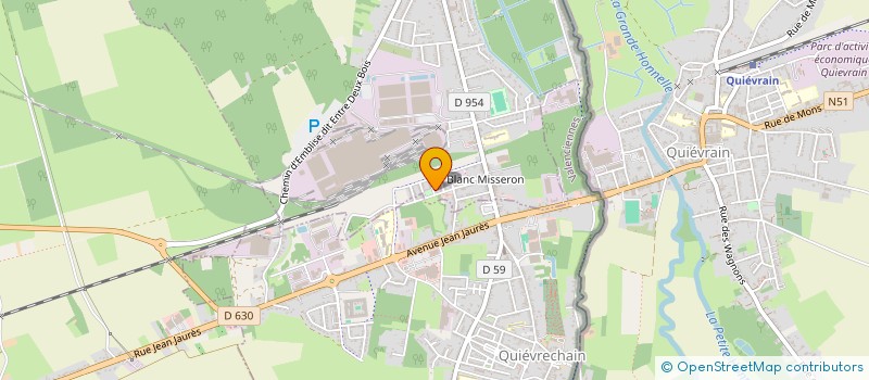 localisation de l'entreprise MONSIEUR BENJAMIN POIRET  CRESPIN