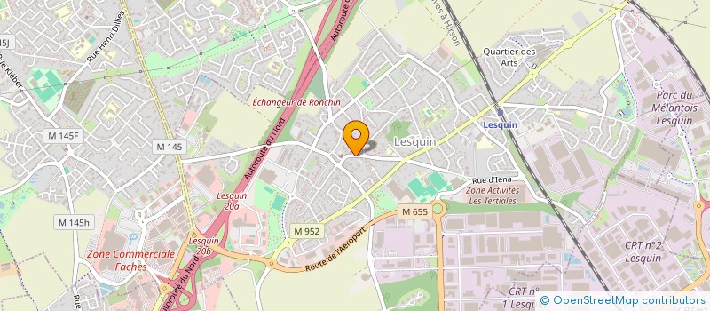 localisation de l'entreprise MONSIEUR BENJAMIN POLFLIET à LESQUIN