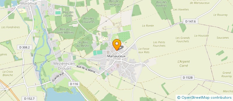 localisation de l'entreprise MONSIEUR BENJAMIN POMMEREAU à MEZIERES-EN-DROUAIS