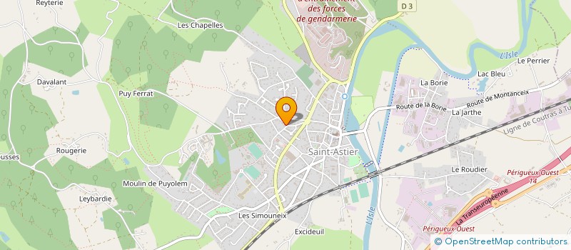 localisation de l'entreprise MONSIEUR BENJAMIN PONDVILLE  LE TAMPON