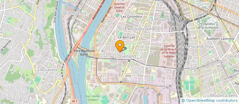 localisation de l'entreprise MONSIEUR BENJAMIN PONT  LYON