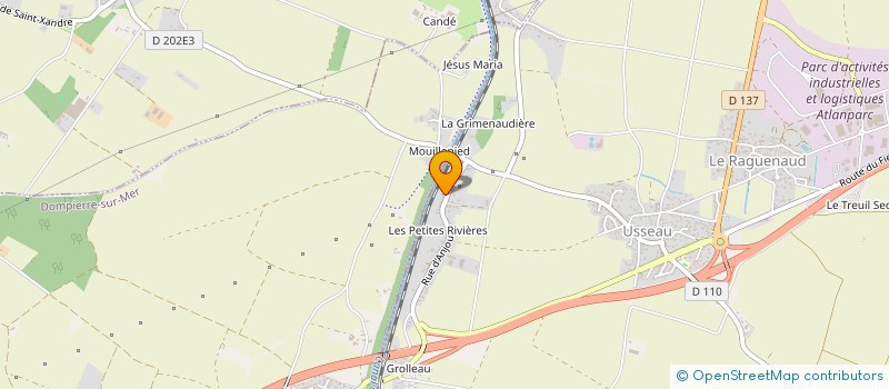 localisation de l'entreprise MONSIEUR BENJAMIN POPSE  SAINTE-SOULLE