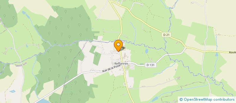 localisation de l'entreprise MONSIEUR BENJAMIN POUDRET  REFFANNES