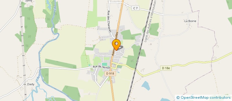 localisation de l'entreprise MONSIEUR BENJAMIN POUILLARD  BOURGES