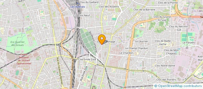 localisation de l'entreprise MONSIEUR BENJAMIN POUX à ORLEANS