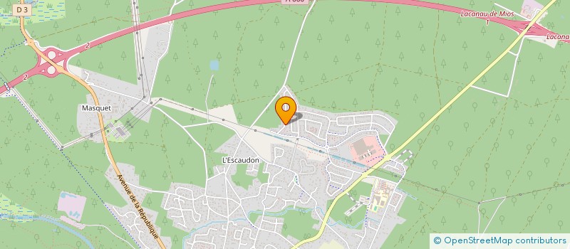 localisation de l'entreprise MONSIEUR BENJAMIN POUZOL  MIOS