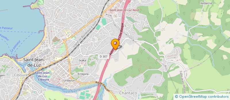 localisation de l'entreprise MONSIEUR BENJAMIN PRETTENHOFER  SAINT-JEAN-DE-LUZ