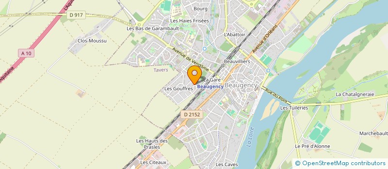 localisation de l'entreprise MONSIEUR BENJAMIN PROUST à BEAUGENCY