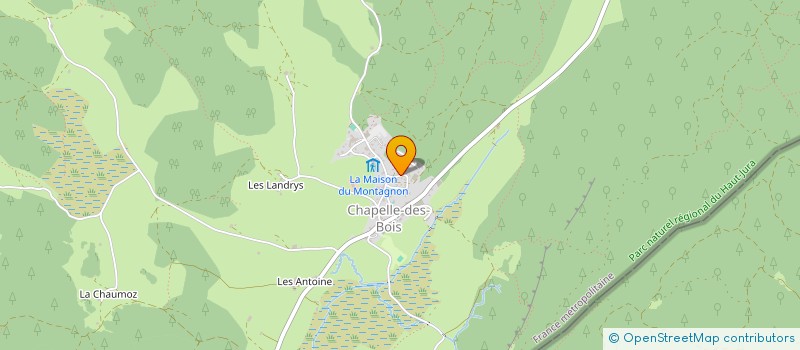 localisation de l'entreprise MONSIEUR BENJAMIN PRUDENT à PONTARLIER