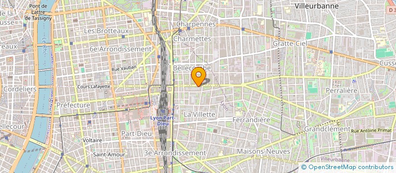 localisation de l'entreprise MONSIEUR BENJAMIN PRUDENT  LYON