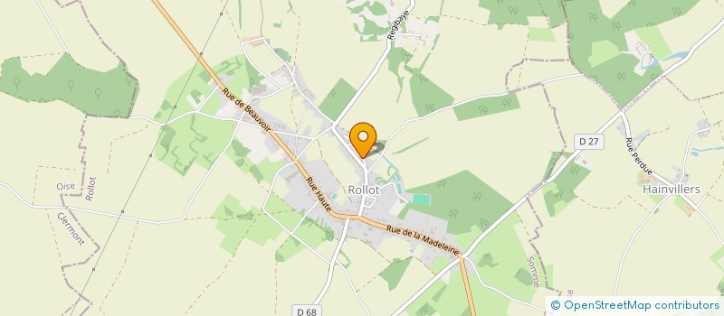 localisation de l'entreprise MONSIEUR BENJAMIN PUILLE  ROLLOT