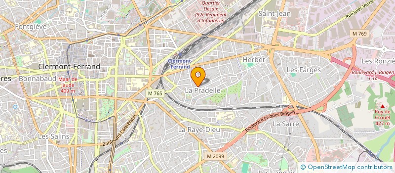 localisation de l'entreprise MONSIEUR BENJAMIN QUENE à CLERMONT-FERRAND