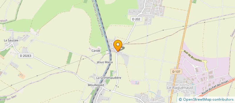 localisation de l'entreprise MONSIEUR BENJAMIN QUIGNON  SAINT-OUEN-D'AUNIS