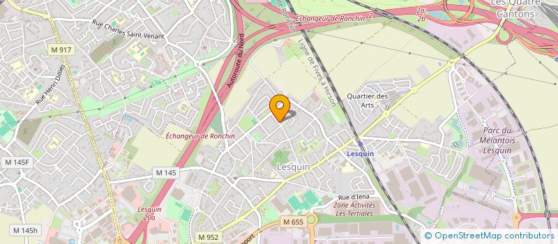 localisation de l'entreprise MONSIEUR BENJAMIN QUITTOT à LESQUIN