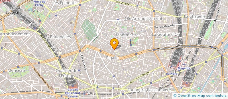 localisation de l'entreprise MONSIEUR BENJAMIN RABIER  PARIS