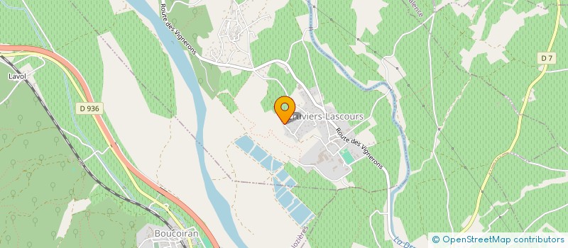 localisation de l'entreprise MONSIEUR BENJAMIN RACZAK  CRUVIERS-LASCOURS