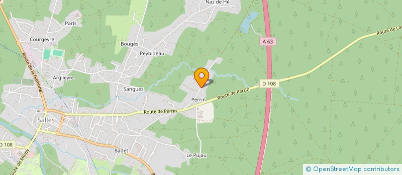 localisation de l'entreprise MONSIEUR BENJAMIN RAVAIL à SALLES