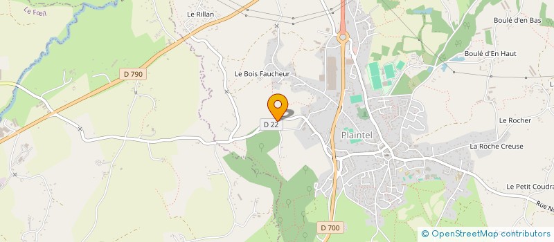 localisation de l'entreprise MONSIEUR BENJAMIN RAYMOND à PLAINTEL