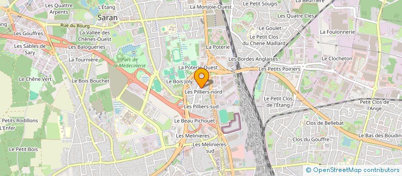 localisation de l'entreprise MONSIEUR BENJAMIN RAYNAUD à SARAN