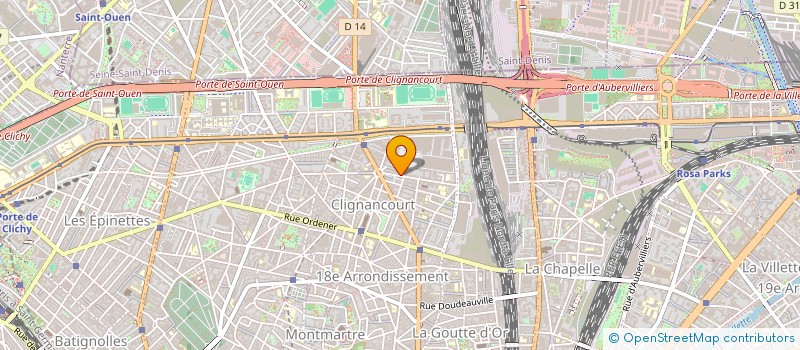 localisation de l'entreprise MONSIEUR BENJAMIN REGOLI  PARIS